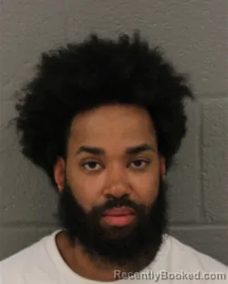 Mugshot of Adrian Pierre Wright booked in Mecklenburg County, North Carolina on October 14, 2026