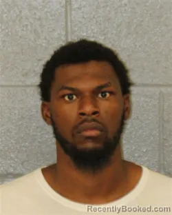 Mugshot of Hasan Jaquivious Frank booked in Mecklenburg County, North Carolina on October 15, 2026