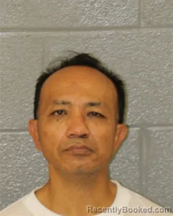 Mugshot of Simon Nay booked in Mecklenburg County, North Carolina on October 15, 2026
