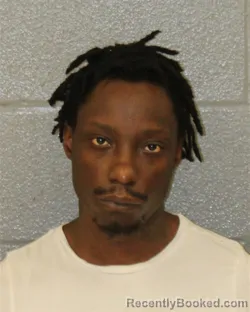 Mugshot of Darius Donte Ervin booked in Mecklenburg County, North Carolina on October 16, 2026