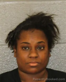 Mugshot of Cierra Chante Barnett booked in Mecklenburg County, North Carolina on October 16, 2026