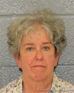 Mugshot of Shari Lynne Robins booked in Mecklenburg County, North Carolina on October 16, 2026