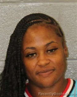 Mugshot of Jazmine Jakelia Blakeney booked in Mecklenburg County, North Carolina on October 16, 2026