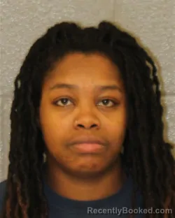 Mugshot of Kayla Lashun Williams booked in Mecklenburg County, North Carolina on October 16, 2026