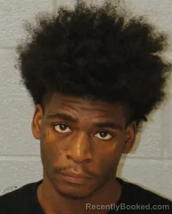 Mugshot of Ja'quise Javier Black booked in Mecklenburg County, North Carolina on October 16, 2026