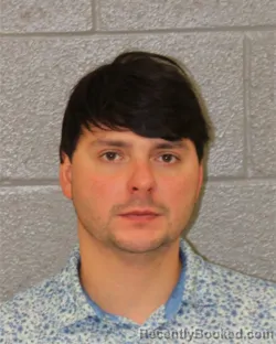 Mugshot of Marc Philip Bertolino booked in Mecklenburg County, North Carolina on October 17, 2026