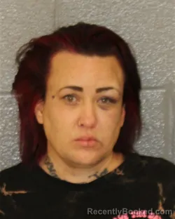 Mugshot of Jennifer Nicole Crawford booked in Mecklenburg County, North Carolina on October 17, 2026