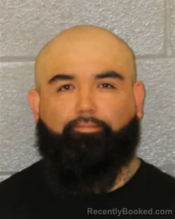 Mugshot of Rene Garcia booked in Mecklenburg County, North Carolina on October 18, 2026