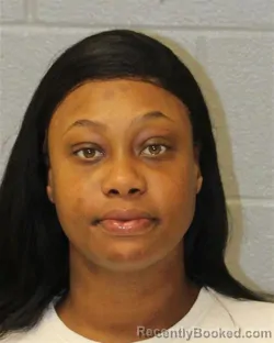 Mugshot of Andrea Monique Cannon booked in Mecklenburg County, North Carolina on October 19, 2026