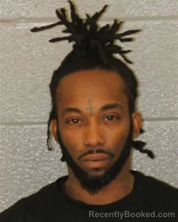 Mugshot of Sergio Antonio Jackson booked in Mecklenburg County, North Carolina on October 19, 2026