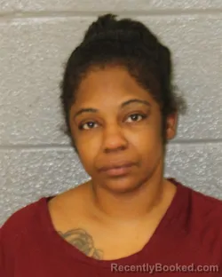 Mugshot of Natasia Alexander booked in Mecklenburg County, North Carolina on October 18, 2026