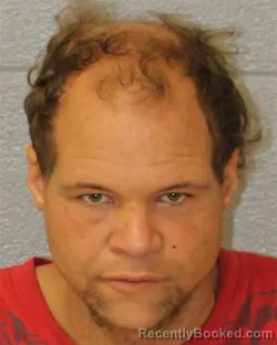 Mugshot of Gabriel Mack Locklear booked in Mecklenburg County, North Carolina on October 20, 2026