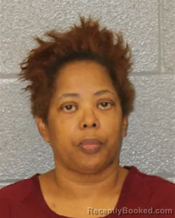 Mugshot of Dorenda Elayne Johnson booked in Mecklenburg County, North Carolina on October 20, 2026