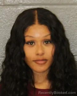 Mugshot of Sidney Arianna Galloway booked in Mecklenburg County, North Carolina on October 21, 2026