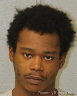 Mugshot of Kyjuan Deandre Sanders booked in Mecklenburg County, North Carolina on October 21, 2026