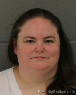 Mugshot of Amy Lynn Fleming booked in Mecklenburg County, North Carolina on October 21, 2026