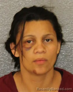 Mugshot of Maria Valladares booked in Mecklenburg County, North Carolina on October 22, 2026