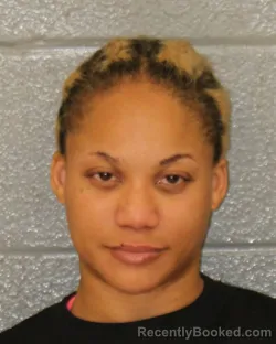 Mugshot of Jada Rashay Edgeworth booked in Mecklenburg County, North Carolina on October 22, 2026