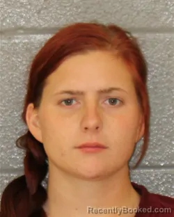 Mugshot of Brittany Lynn Abbott booked in Mecklenburg County, North Carolina on October 22, 2026
