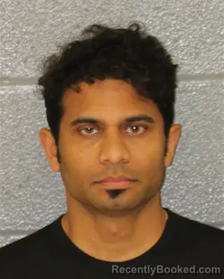 Mugshot of Raghu Raman Rajkumar booked in Mecklenburg County, North Carolina on October 23, 2026