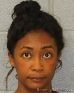 Mugshot of Yasmeen James booked in Mecklenburg County, North Carolina on October 23, 2026
