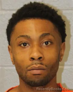 Mugshot of Jeremiah Daquan Crawford booked in Mecklenburg County, North Carolina on October 22, 2026