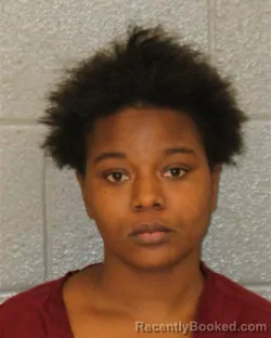 Mugshot of Ajanea Ramona Warley booked in Mecklenburg County, North Carolina on October 23, 2026