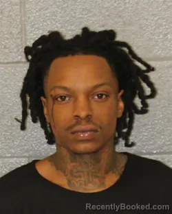 Mugshot of Anthony Denard Jordan booked in Mecklenburg County, North Carolina on October 24, 2026