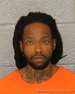 Mugshot of Quinn Devon Walker booked in Mecklenburg County, North Carolina on October 24, 2026