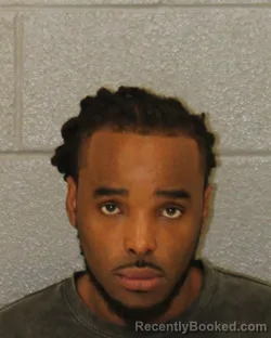 Mugshot of Quinton Antonio Johnson booked in Mecklenburg County, North Carolina on October 25, 2026
