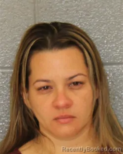Mugshot of Milena Aguila-Torres booked in Mecklenburg County, North Carolina on October 26, 2026