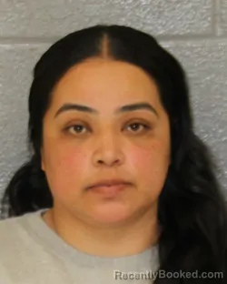 Mugshot of Anyi Antonia Escobar booked in Mecklenburg County, North Carolina on October 26, 2026