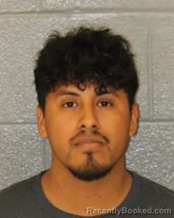 Mugshot of Albarito Rene Santos Hernandez booked in Mecklenburg County, North Carolina on October 27, 2026