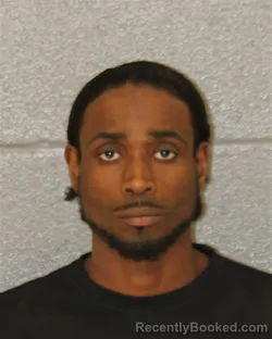Mugshot of Brandon Jamal Shipman booked in Mecklenburg County, North Carolina on October 27, 2026