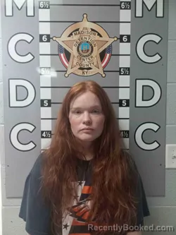 Mugshot of MEGAN MARTIN booked in Madison County, Kentucky on June 19, 2026