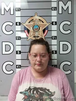 Mugshot of JANIE COLLINS booked in Madison County, Kentucky on June 23, 2026