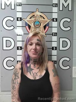 Mugshot of BRITTANY PARKER booked in Madison County, Kentucky on June 30, 2026