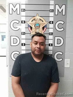 Mugshot of MIGUEL VASQUEZ MENDOZA booked in Madison County, Kentucky on July 4, 2026