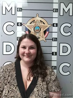 Mugshot of COURTNEY BRANHAM booked in Madison County, Kentucky on July 7, 2026