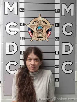 Mugshot of ELIZABETH HENDERSON booked in Madison County, Kentucky on July 8, 2026