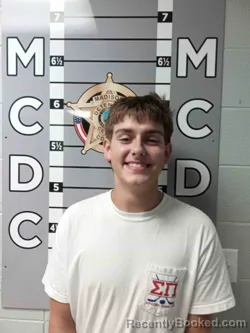 Mugshot of LANDON MOORE booked in Madison County, Kentucky on July 11, 2026