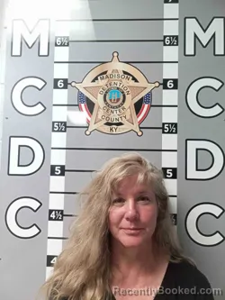 Mugshot of Patricia Oniel booked in Madison County, Kentucky on August 21, 2026
