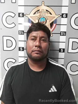 Mugshot of Ramiro Alonso booked in Madison County, Kentucky on September 6, 2026