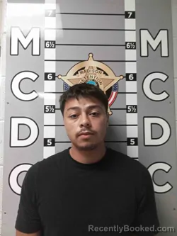 Mugshot of Isaiah Contreras booked in Madison County, Kentucky on September 13, 2026