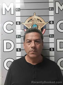 Mugshot of Enrique Almanza-Gonzalez booked in Madison County, Kentucky on September 13, 2026