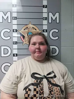 Mugshot of Kira Ward Kidd booked in Madison County, Kentucky on September 13, 2026