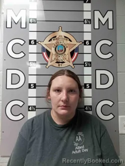 Mugshot of Destiny Little booked in Madison County, Kentucky on September 13, 2026