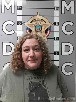 Mugshot of Rachel Muncie booked in Madison County, Kentucky on October 4, 2026