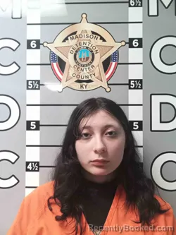 Mugshot of Jacqlyn Vasquez booked in Madison County, Kentucky on October 25, 2026