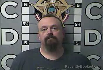 Mugshot of ERIC HALL booked in Madison County, Kentucky on May 7, 2026